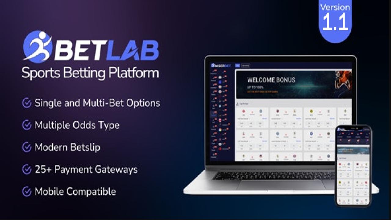 BetLab - Sports Betting Platform - Nulled, Unlimited Website