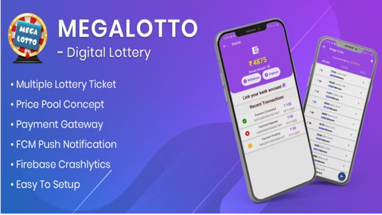 MegaLotto – Digital Lottery App 5.0 | Android Source Code